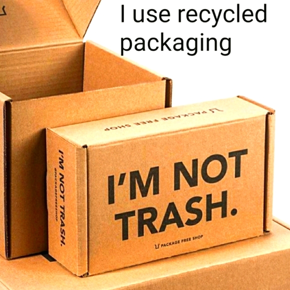 ♻️I use Recycled shipping materials!🌎 - Picture 1 of 1